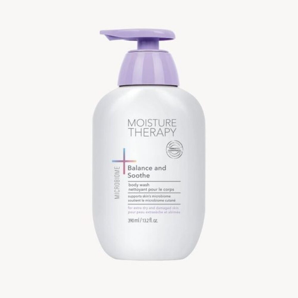 Avon Moisture Therapy Microbiome Balance and Soothe Body Wash 13.2 oz. with Pump